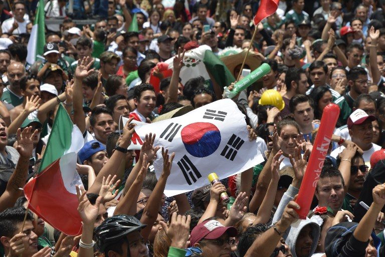 LOOK: Mexico fans laud South Korea for sealing team’s place in last 16