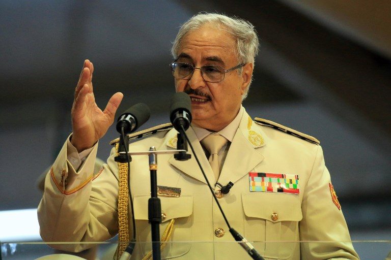 Libyan strongman Haftar announces ‘liberation’ of Derna