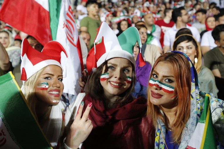 World Cup allows Iranian women to score spots in the stands