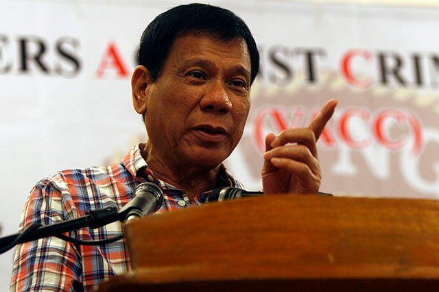 Duterte: Next president must be young, even if inexperienced