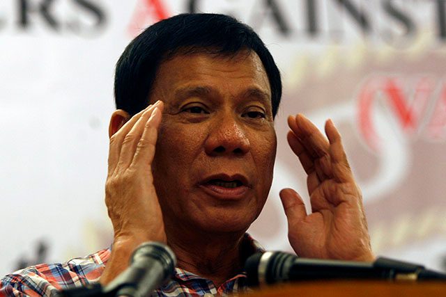 Duterte on contractualization: Not for a country like PH