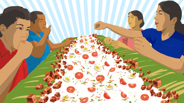 The practice of kamayan and how it fosters Pinoy pride