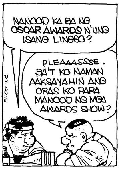 #PugadBaboy: Who Watches the Oscars? punchline 3