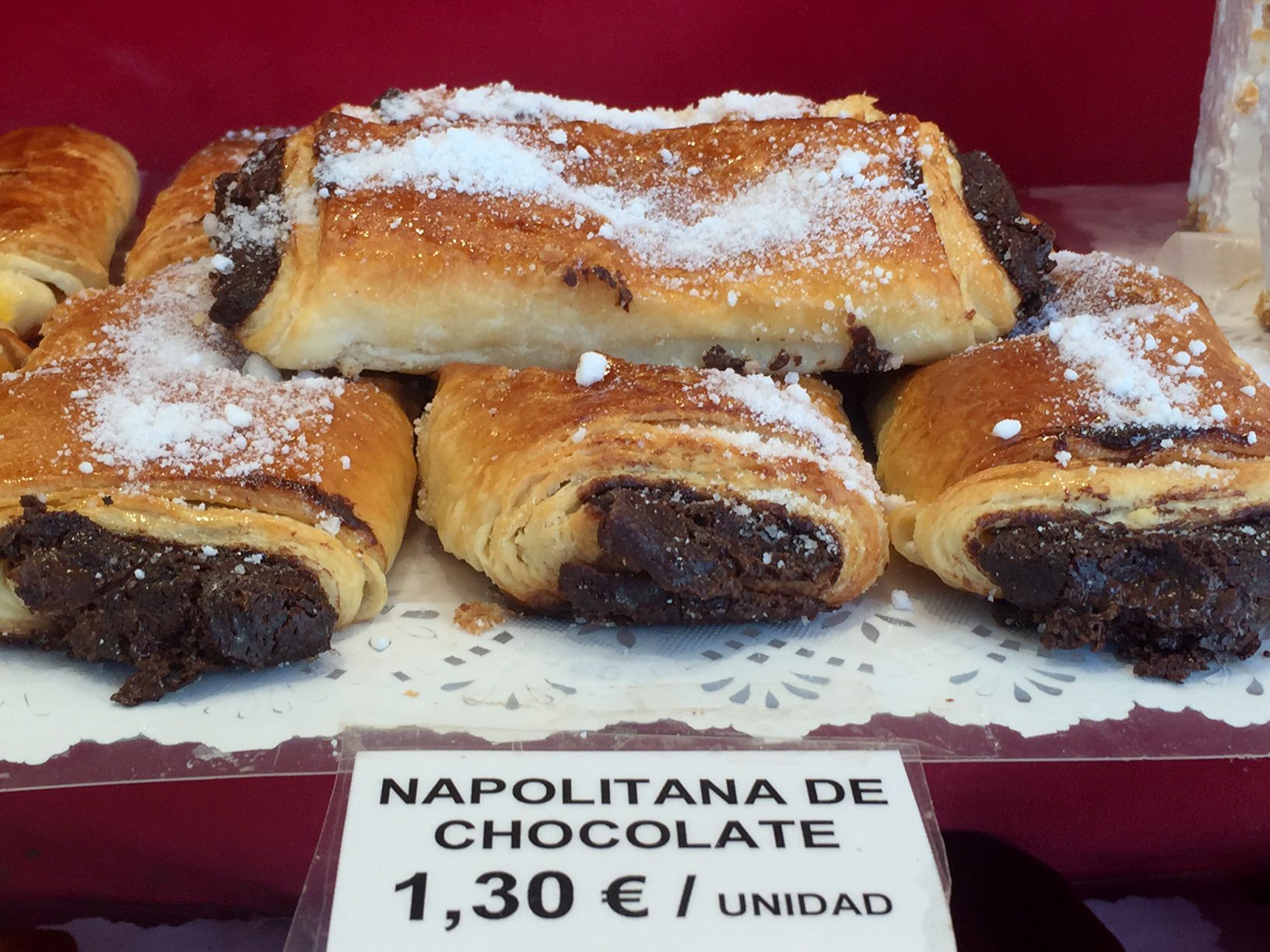 Napolitana chocolate, La Mallorquina 