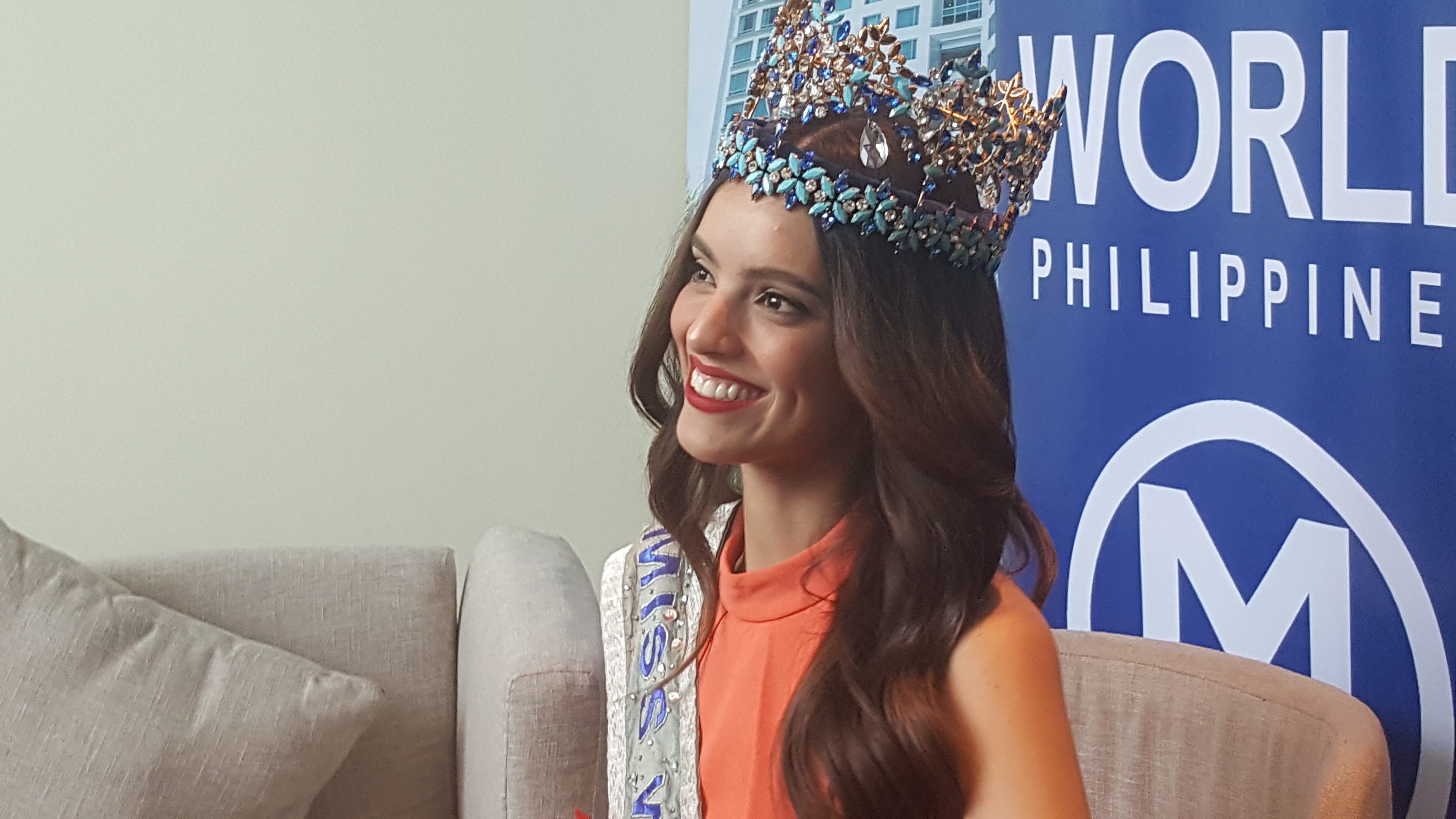 FIRST TIME IN MANILA. Vanessa Ponce de Leon says she wants to visit many places as she can in the Philippines including the beach.
  