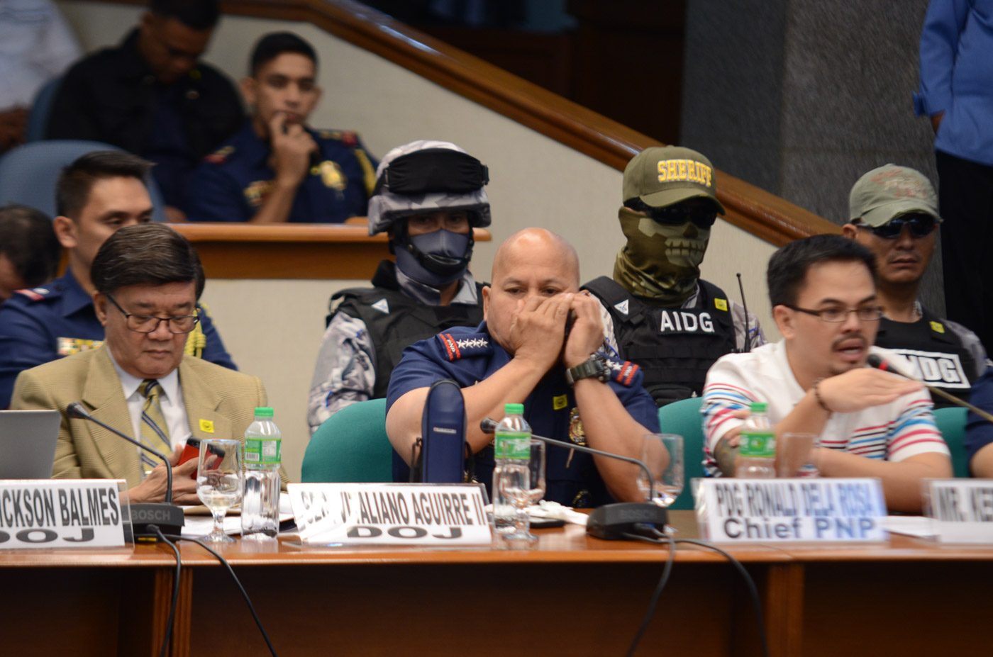 Dela Rosa says narco cops planning to oust him