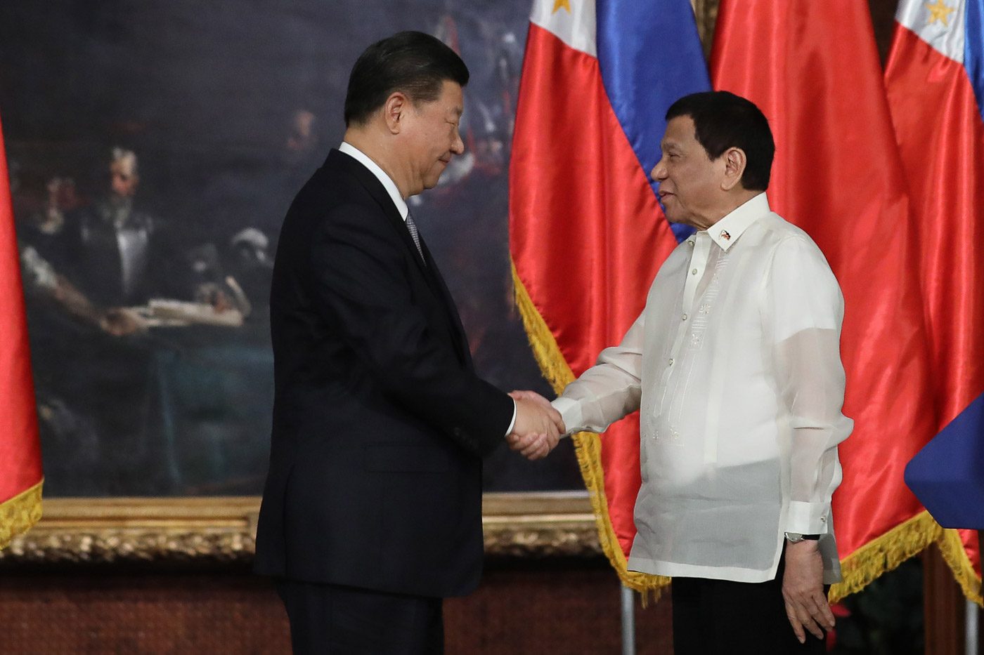 Duterte and Xi tackle drugs, Marawi, infrastructure