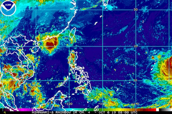 Tropical cyclone might enter PAR on October 10 or 11