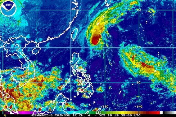 As Perla intensifies, shallow LPA and tropical depression seen outside PAR