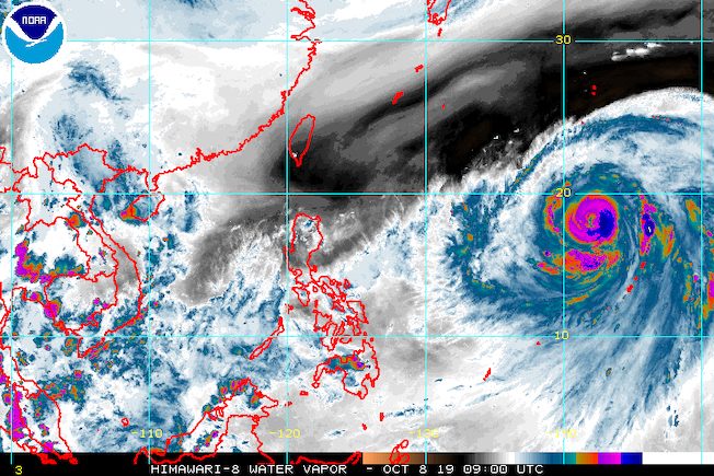 Typhoon Hagibis’ stay inside PAR might be brief