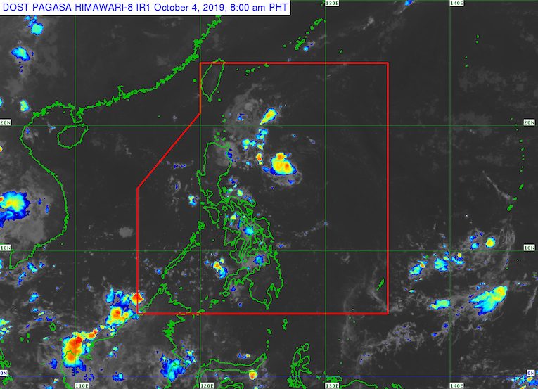 LPA bringing scattered rain to parts of Luzon