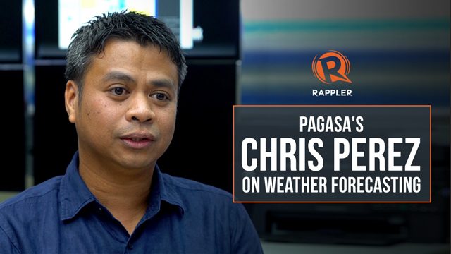 Rappler Talk: PAGASA’s Chris Perez on weather forecasting