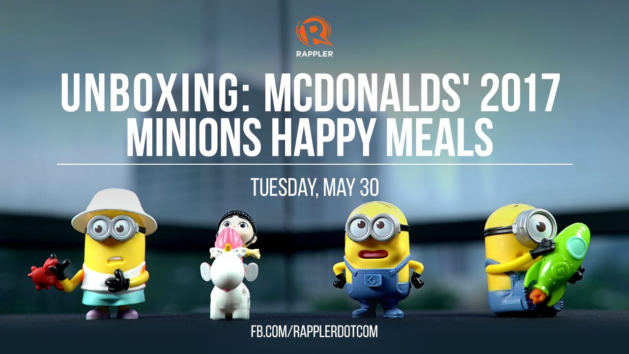 WATCH: Unboxing all 10 of McDonalds’ 2017 Minions Happy Meals