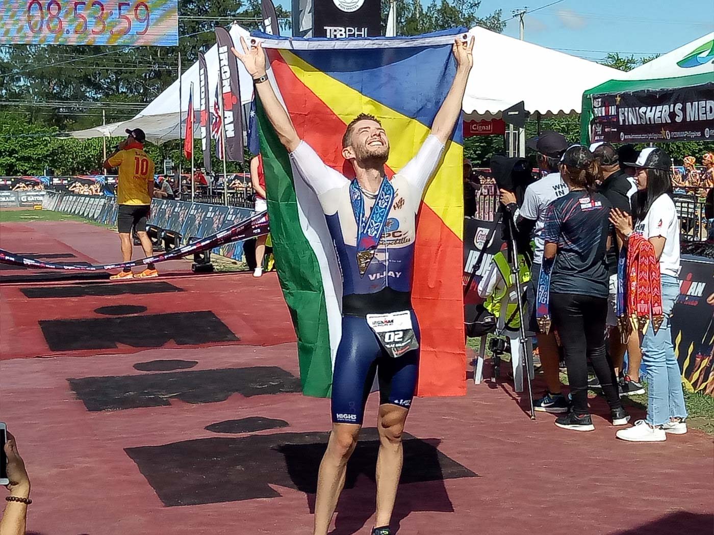 Seychelles’ Nick Baldwin rules first full Ironman Philippines