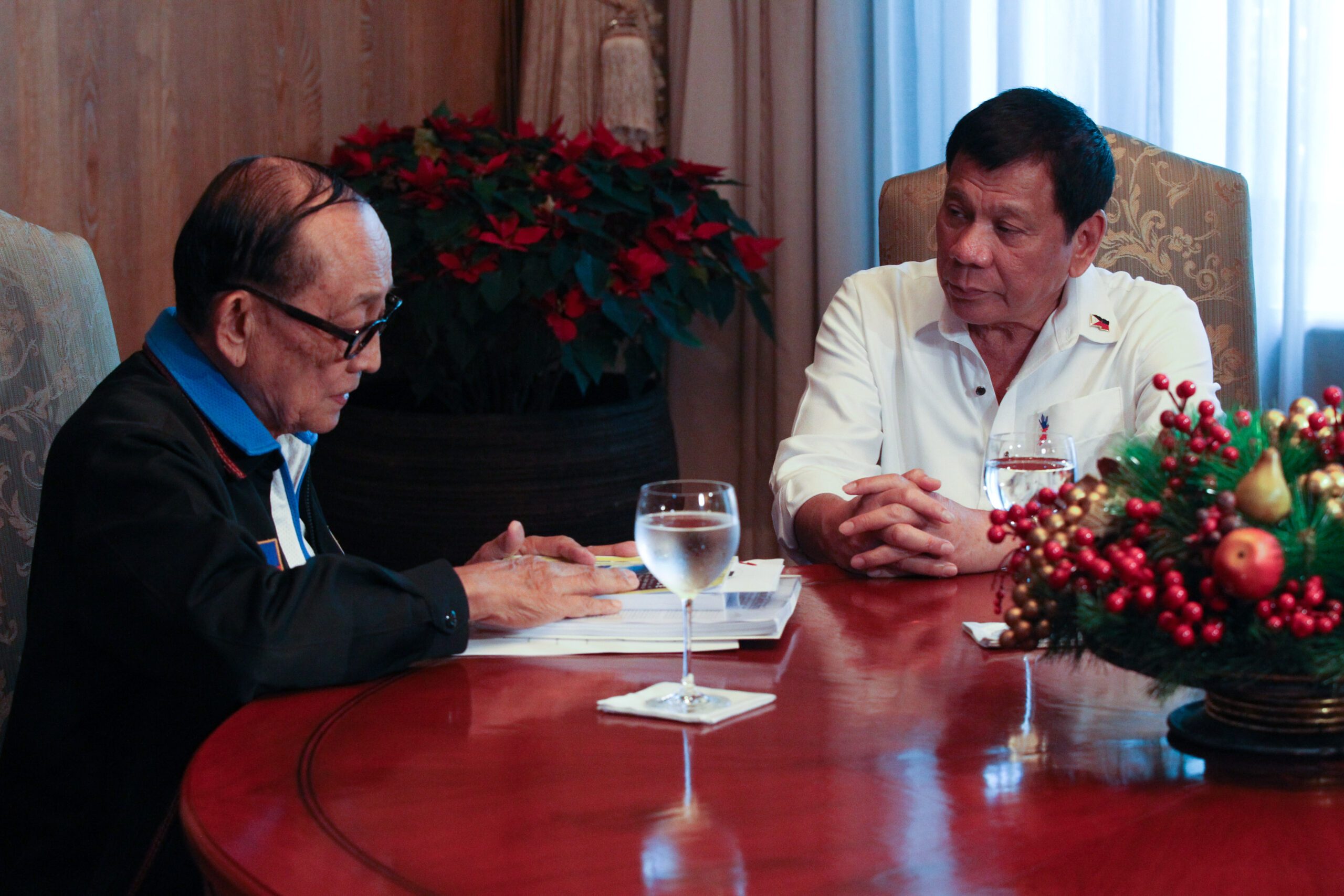 Duterte, Ramos have ‘very warm’ meeting in Palace