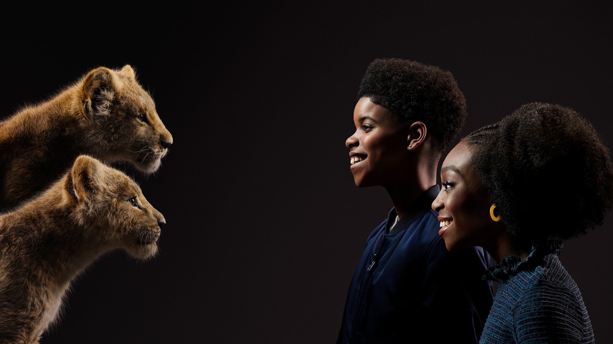 YOUNG TALENT. Shahadi Wright Joseph and JD McCrary are Young Nala and Young Simba. Photo from Facebook/The Lion King/Disney 