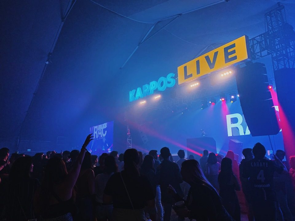 KARPOS LIVE MIX. People danced the night away to electropop rhythms. Photo courtesy of Globe  