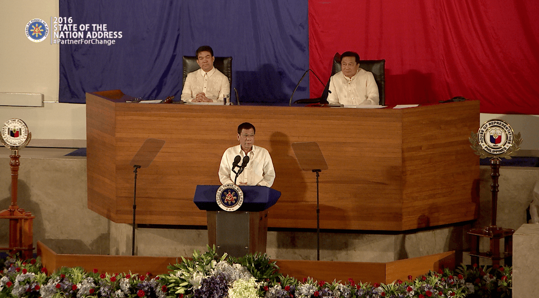 SONA 2016: Duterte eyes ‘inter-agency committee’ vs illegal drugs