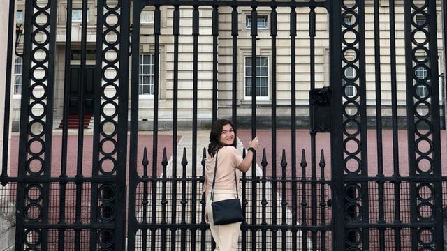 LOOK: Camille Prats brings Princess Sarah back to England