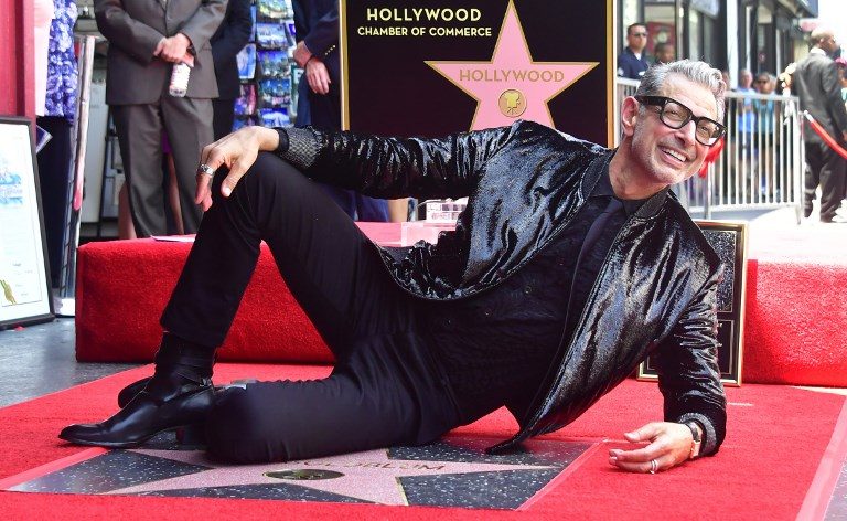 Jeff Goldblum honored with Walk of Fame star