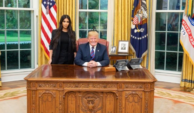 The other Kim summit: Trump keeps up with Kim Kardashian at White House meeting