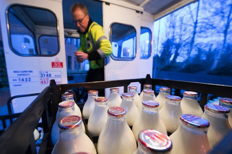 Britain’s remaining milkmen keeping tradition afloat