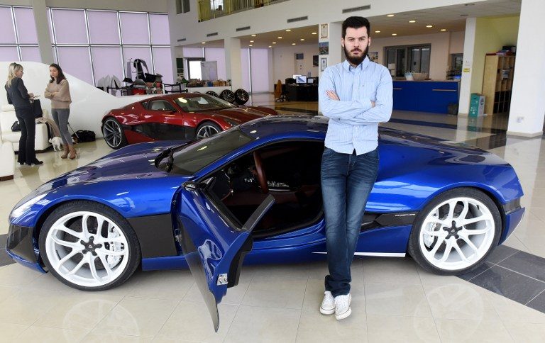 Electric supercar wins young Croatian global fame