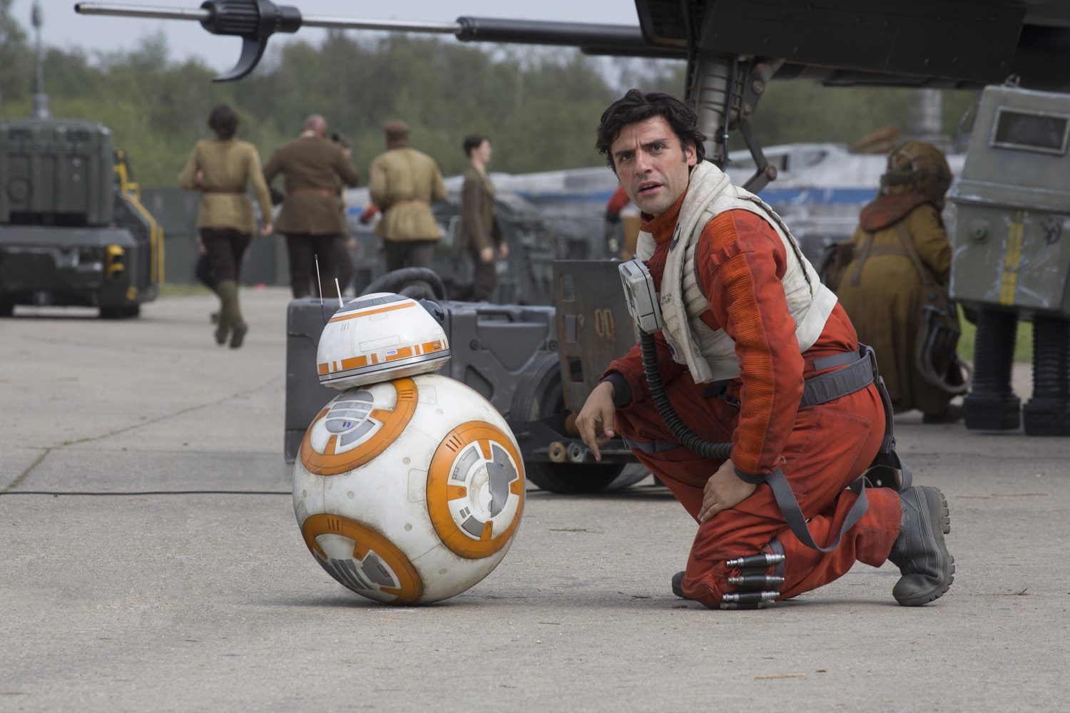 BB-8. BB-8 and Poe Dameron. Photo courtesy of Disney 