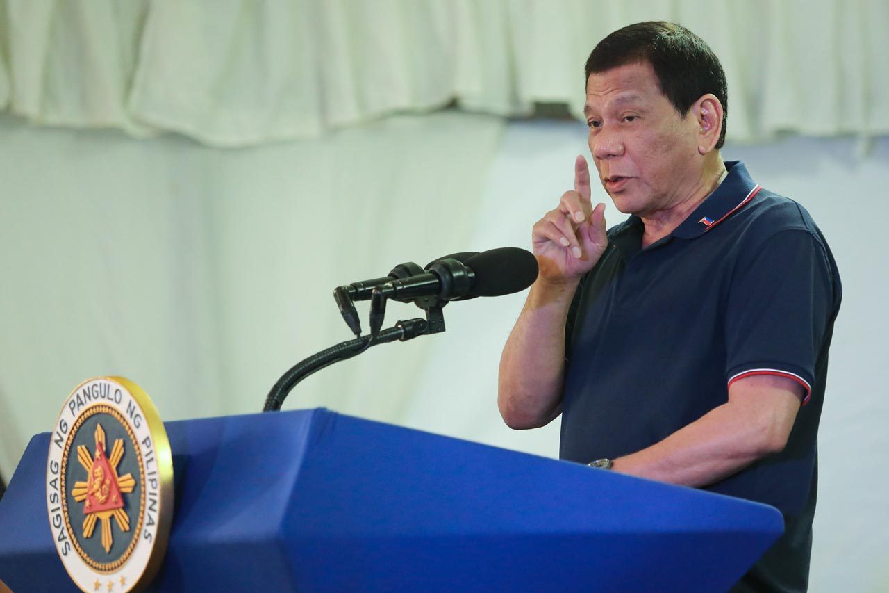 Duterte says he’ll never legalize medical marijuana