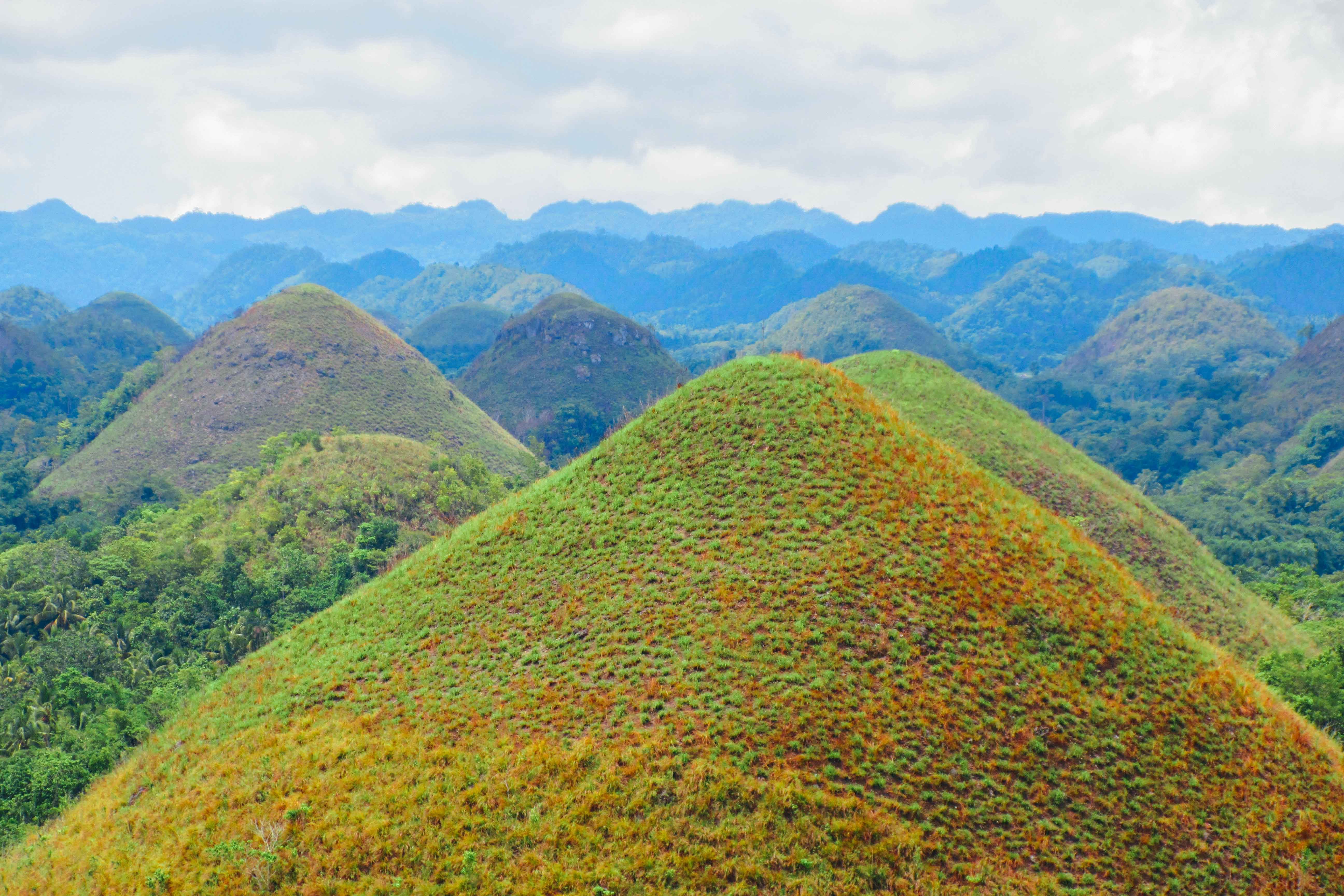 AS FAR AS THE EYES COULD SEE. A visit to Bohol would be incomplete without a trip to the Chocolate Hills. Photo by Josh Berida 
