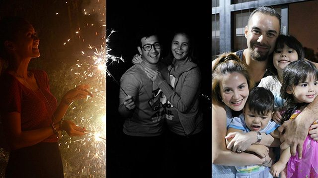 IN PHOTOS: PH stars welcome the new year, 2016