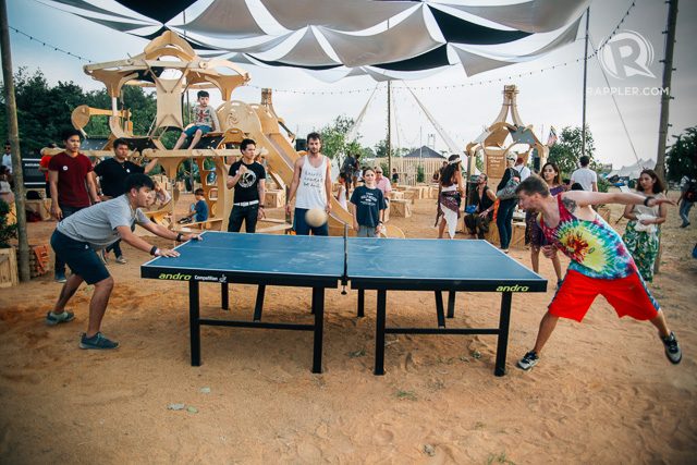 HEADIS. A game that originated in Germany, Headis is a hybrid of table tennis and football. 