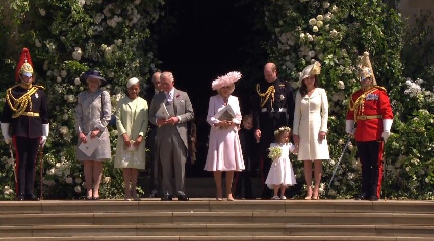 ROYAL FAMILY. Meghan's mother joints the royal family after the wedding.  