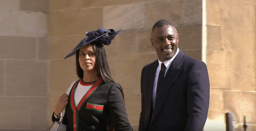 Idris Elba and fiancee Sabrina Dhowre 