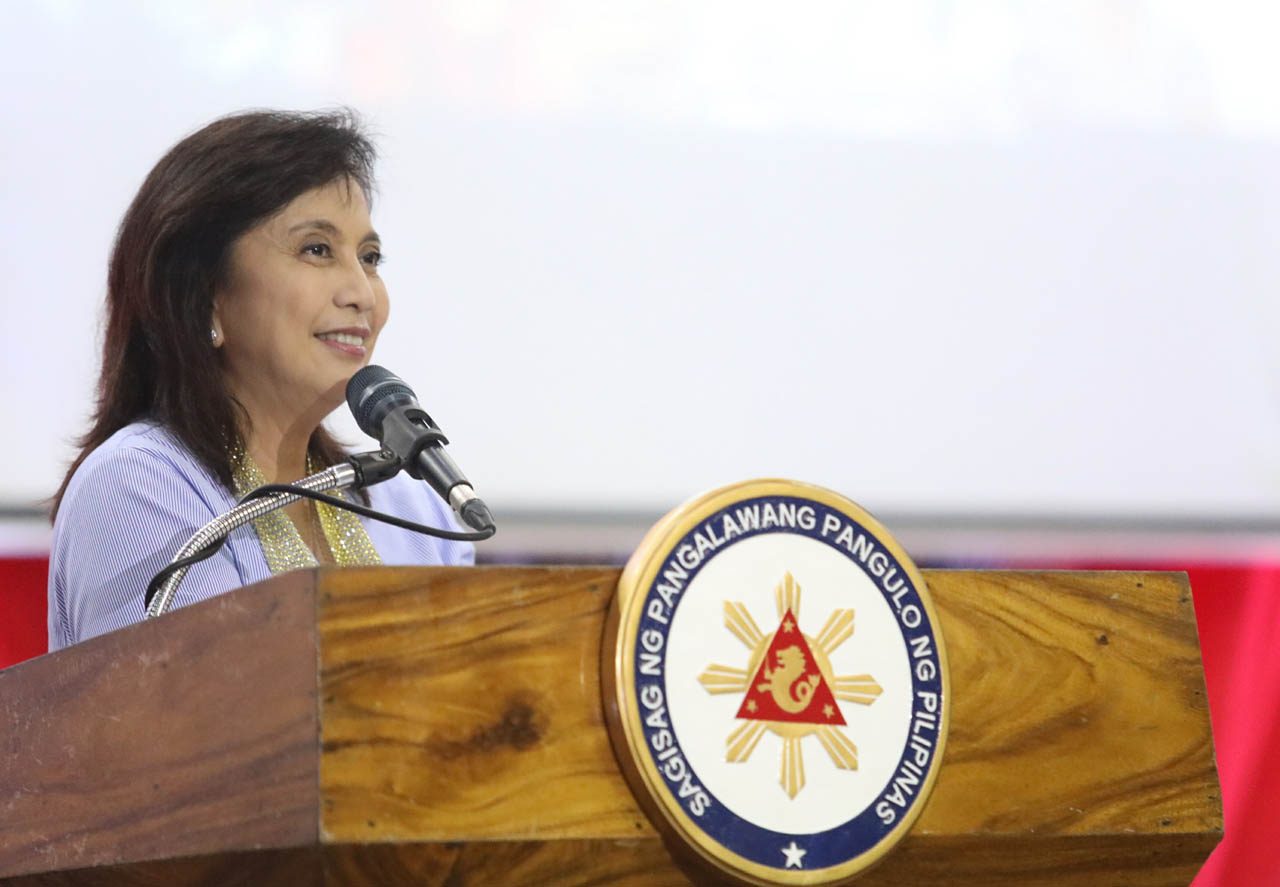 House panel puts Robredo back in line of succession under draft charter