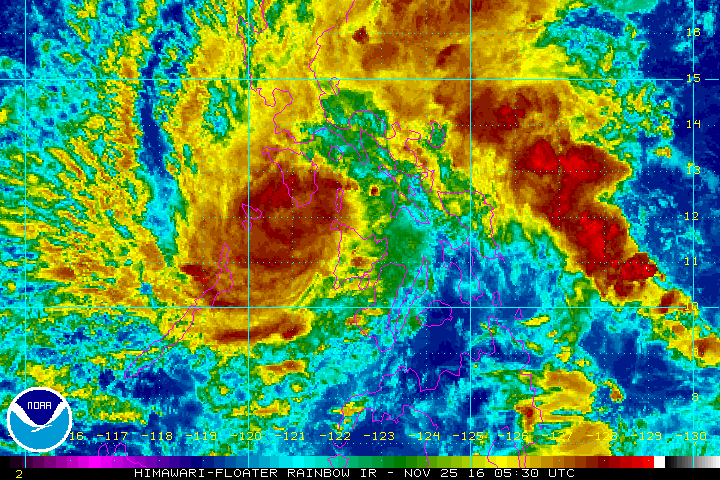 Tropical Storm Marce heading for Calamian Group of Islands