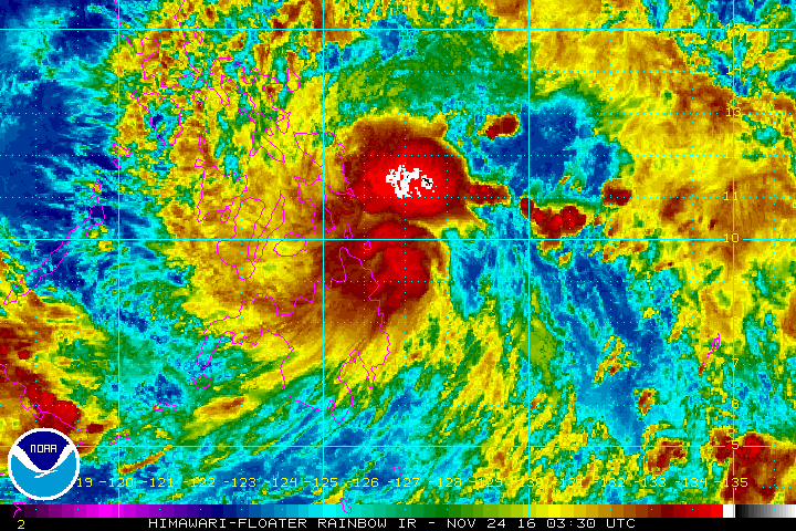 Tropical Depression Marce heading for Surigao del Norte
