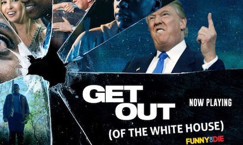 VIRAL: Apakah Donald Trump bisa membuat film horor “Get Out” lebih seram?