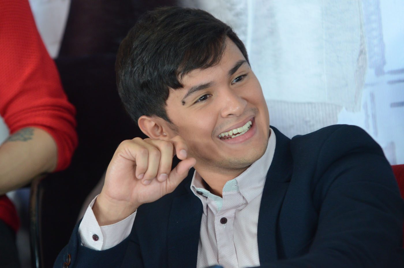 LOLO'S WISH. Matteo Guidicelli grants his late grandfather's wish to play an Italian, as Giancarlo in 'Dolce Amore.' Photo by Alecs Ongcal/Rappler  