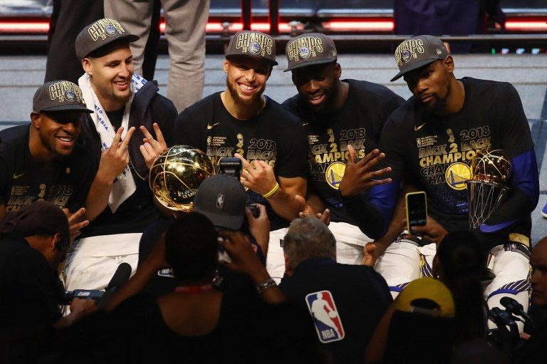Warriors seek more NBA glory as title-hungry rivals lurk