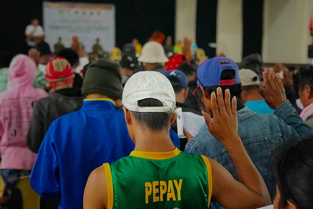At least 130 NPA supporters surrender to military