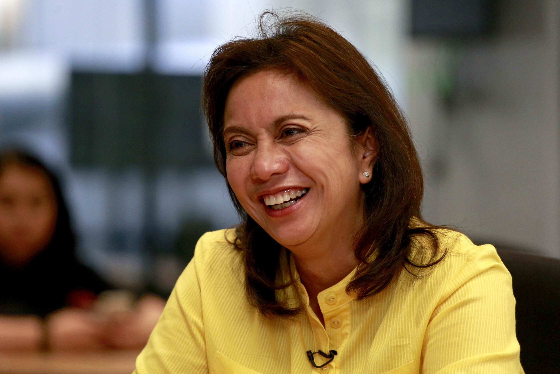 Why Roxas has not enjoyed Robredo’s rise in ratings, in her own words