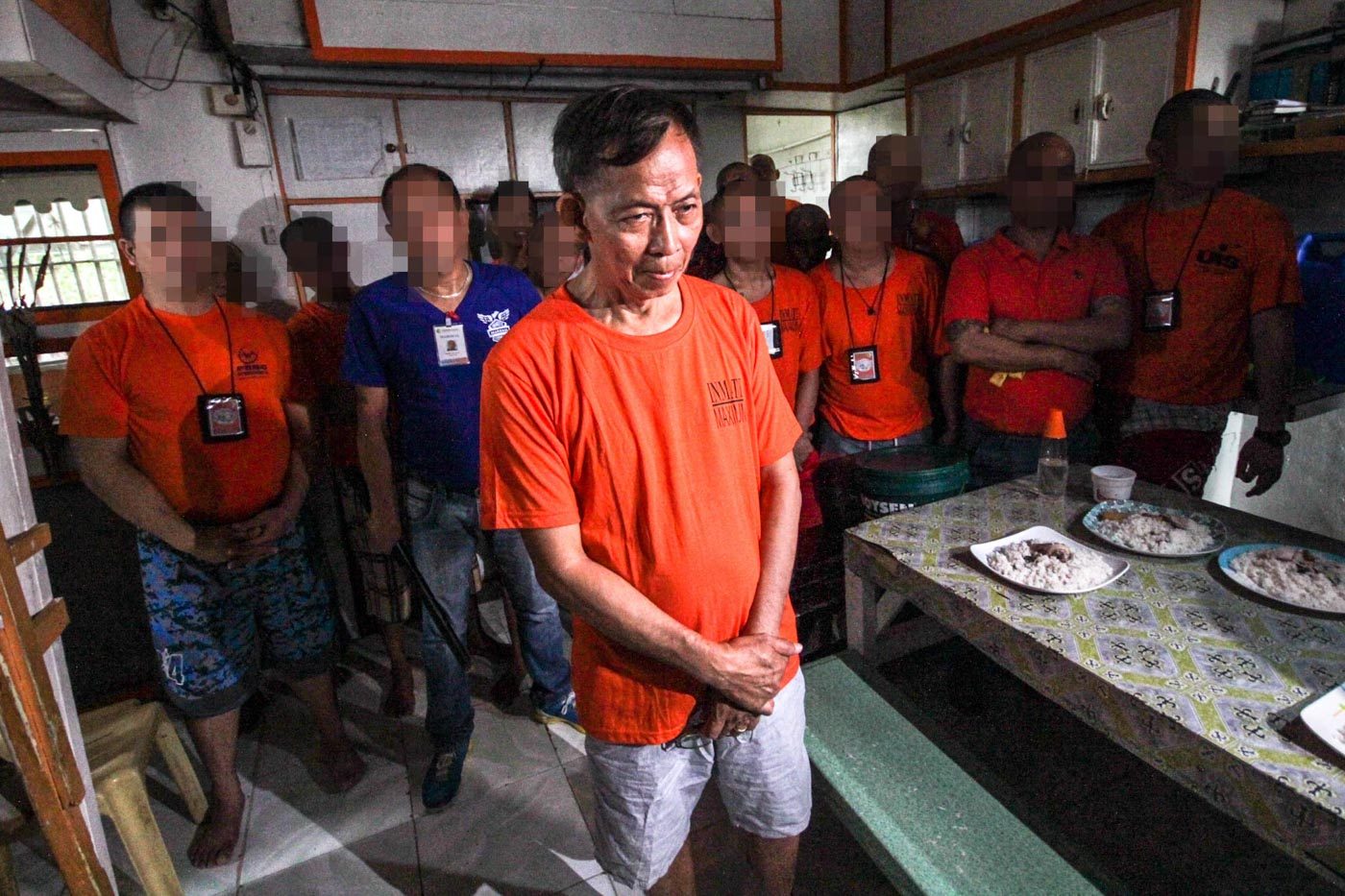 'THE BUTCHER' IN BILIBID. Retired Major General Jovito Palparan stays in a crowded quarantine jail facility inside the New Bilibid Prison in Muntinlupa City on October 4, 2018. Photo by Lito Borras/Rappler  