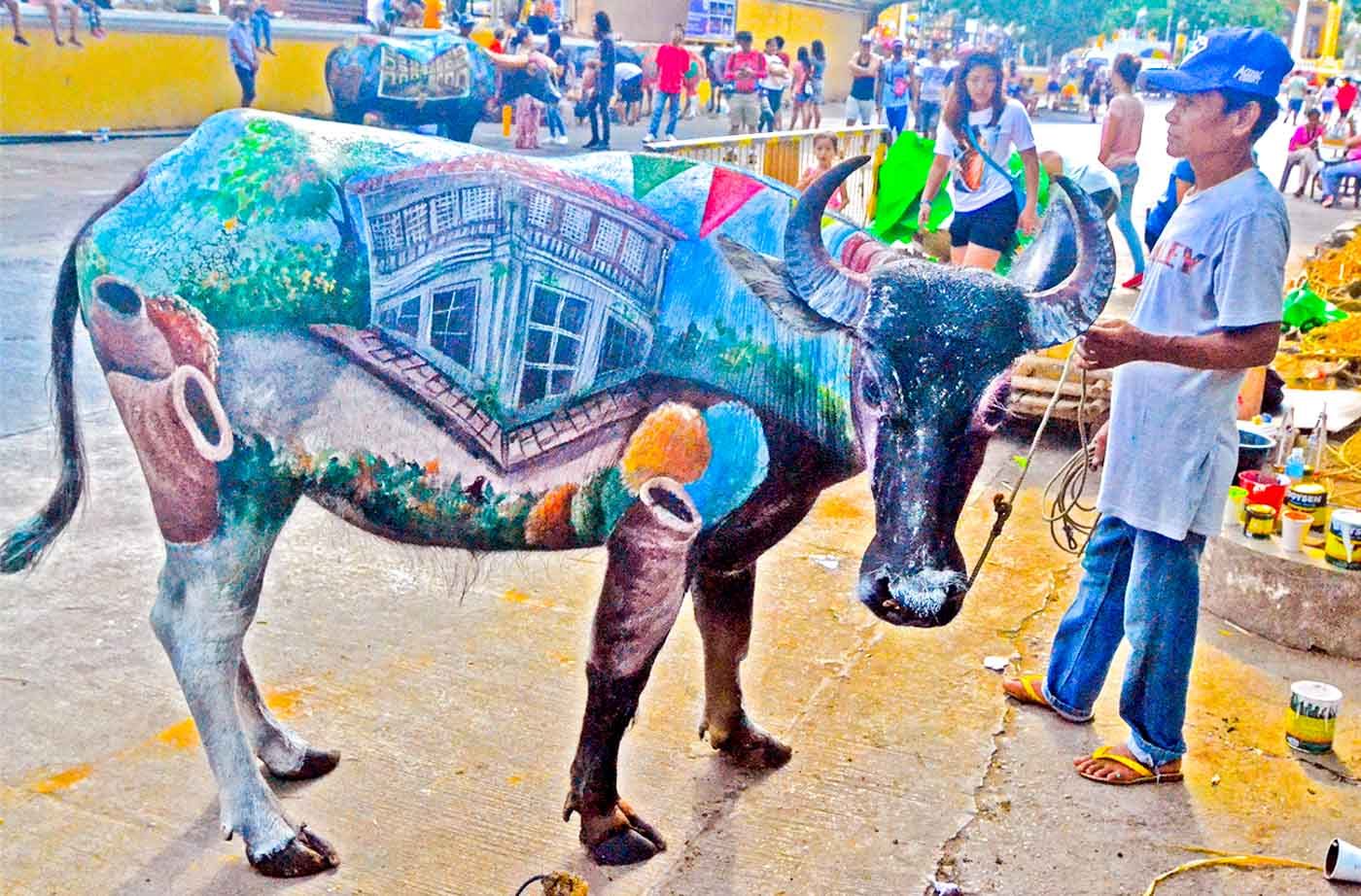 IN PHOTOS: Artists pay tribute to farmers, carabaos in Binatbatan Festival of Arts