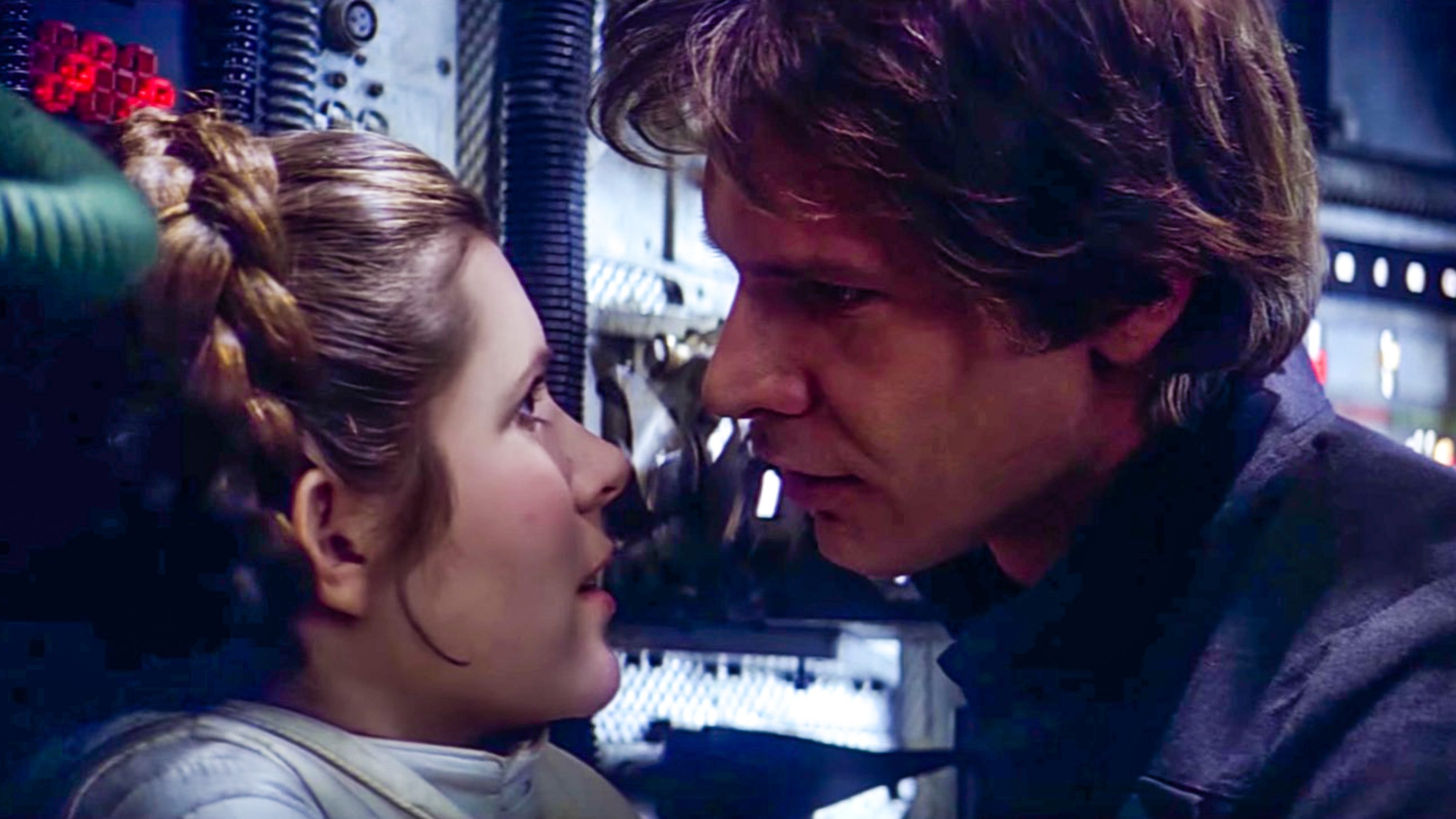 TERLIBAT SKANDAL. Carrie Fisher mengungkapkan bahwa ia dan Harrison Ford sempat terlibat skandal percintaan saat syuting film 'Star Wars' pertama di tahun 1976. Foto dari YouTube/Star Wars   