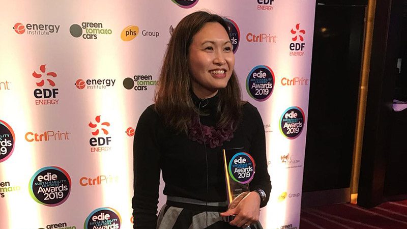 Filipina carries torch for PH in global sustainability