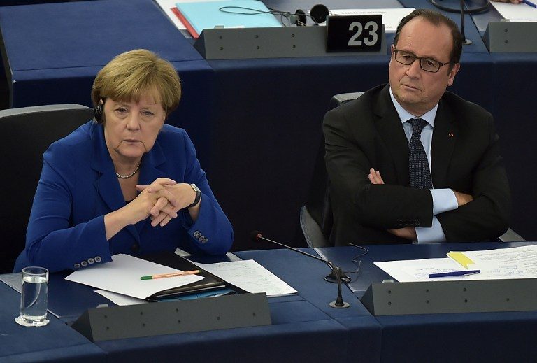 Merkel declares EU asylum rules ‘obsolete’ as navies tackle smugglers
