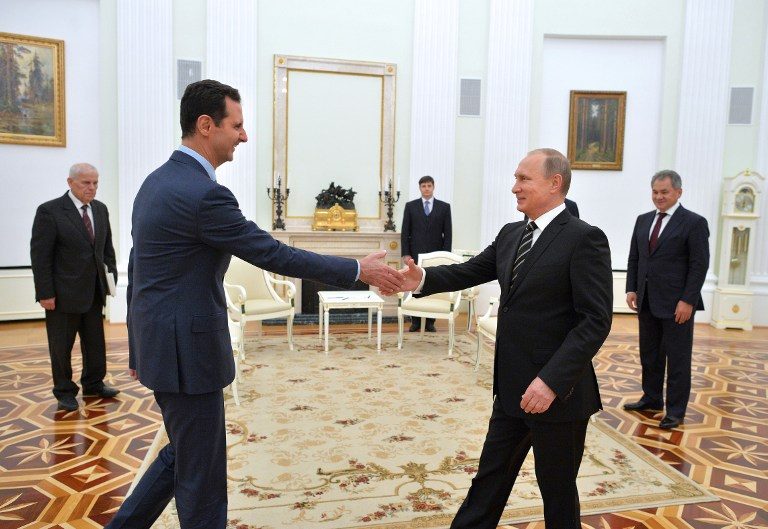 Assad makes surprise visit to Moscow