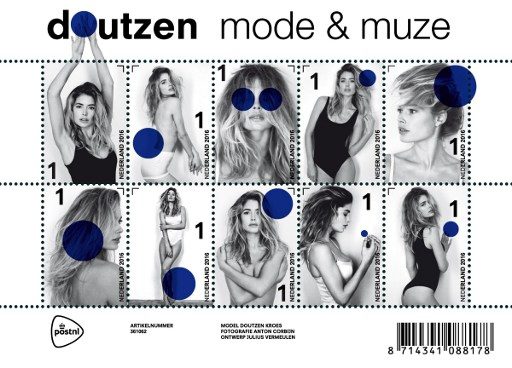 LOOK: Dutch supermodel Doutzen Kroes featured in new stamps