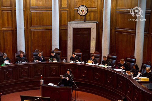 How did SC justices decide key cases in 2014-2016?